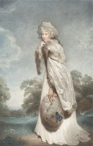 Panna Elizabeth Farren, hrabina Derby, 1792., 1792. autorstwa Francesco Bartolozzi