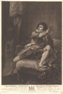 Pan Keuible w roli króla Ryszarda III autorstwa Francesco Bartolozzi