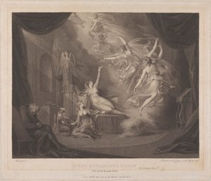Sen królowej Katarzyny - „Henryk VIII” autorstwa Francesco Bartolozzi
