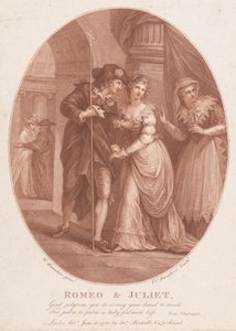 Romeo i Julia w Masquerade Shakespeare, Romeo i Julia, Akt 1, Scena 5..., 15 czerwca 1785.