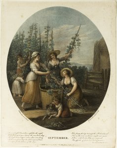 Wrzesień autorstwa Francesco Bartolozzi