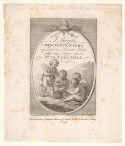 Karta handlowa, J Speratis autorstwa Francesco Bartolozzi