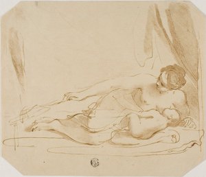Wenus i Kupidyn autorstwa Francesco Bartolozzi