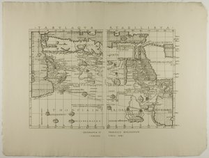 Mapa Libii, Bliskiego Wschodu i Afryki Północnej autorstwa Francesco Berlinghieri