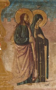 Święci Anna i Joachim autorstwa Francesco Botticini
