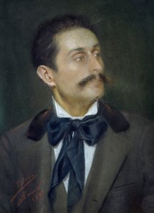 Portret malarza Mariano Manciniego autorstwa Francesco Brici