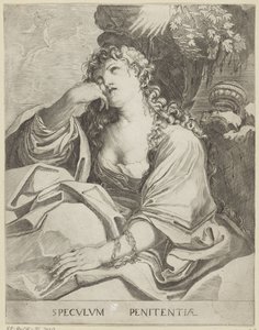 Maria Magdalena autorstwa Francesco Brizio (attributed to)