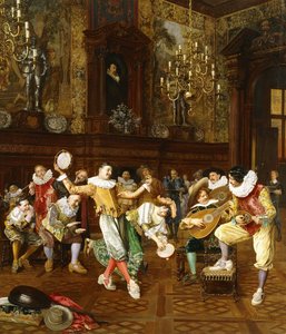 Saltarello, autorstwa Francesco Brunery