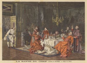 La sante du Chef (Zdrowie Szefa Kuchni) autorstwa Francesco Brunery