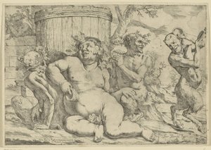 Silenus autorstwa Francesco Burani