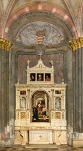 Transept północny, ołtarz św. autorstwa Francesco Casella