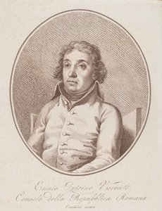 Ennio Quirino Visconti autorstwa Francesco Cecchini