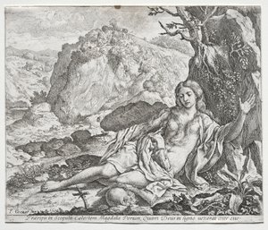 Magdalena pokutująca, 1650.