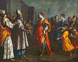 Triumf Judyty, ok. 1620-30 autorstwa Francesco Curradi