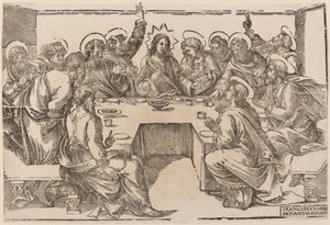 Ostatnia Wieczerza autorstwa Francesco Denanto