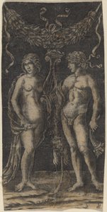 Herkules i Deianira autorstwa Francesco Francia or Peregrino da Cesena