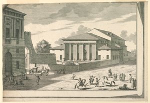 Na zewnątrz, Teatro Filarmonico, Werona