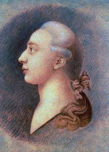 Portret Giacomo Casanovy (1725-1798) - par Francesco Giuseppe Casanova (1727-1802), ok. 1930 r. 1750 - Sangwina, czarno-biała kreda na papierze - Państwowe Muzeum Historyczne, Moskwa