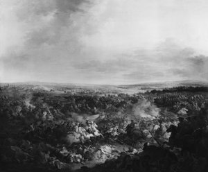 Pierwszy dzień bitwy pod Fryburgiem, 3 sierpnia 1644 r