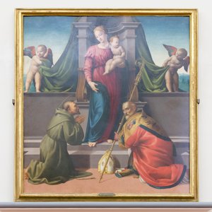Madonna z Dzieciątkiem ze świętym Franciszkiem i Zenobiuszem