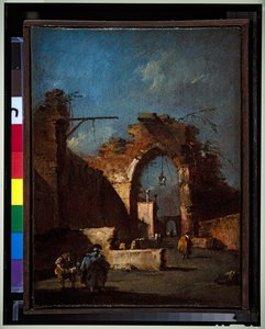 Para Capriccio autorstwa Francesco Guardi