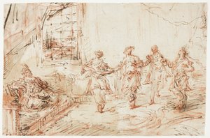 Scena haremowa autorstwa Francesco Guardi