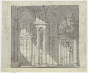Portyk autorstwa Francesco Guardi