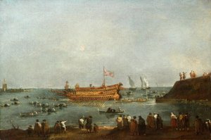 Doża zaślubia Adriatyk autorstwa Francesco Guardi