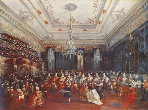 Wenecki koncert galowy autorstwa Francesco Guardi