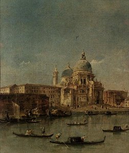 Wenecja, Santa Maria della Salute autorstwa Francesco Guardi