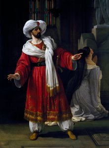 Giovanni David (1790-1864) w roli Aleksandra w melodramacie Arabowie w Galii Giovanniego Papiniego (1796-1867) autorstwa Francesco Hayez