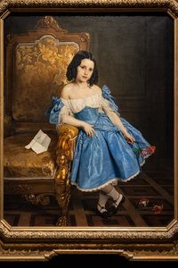 Portret hrabiny Luigii Negroni Prati Morosini autorstwa Francesco Hayez