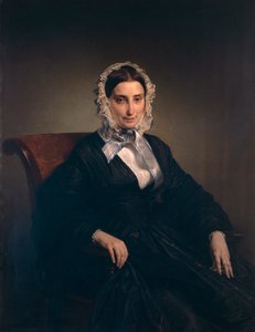 Portret Teresy Borri (drugiej żony Alessandro Manzoniego) – Francesco Hayez (1791-1882) autorstwa Francesco Hayez