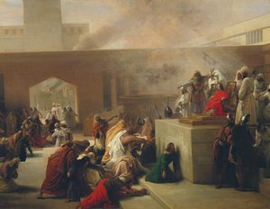 Koronacja Joas, 1839 autorstwa Francesco Hayez