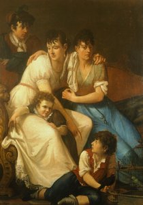 Rodzina Hayezów autorstwa Francesco Hayez