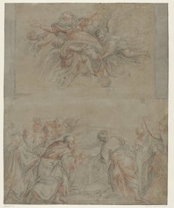Wniebowstąpienie Maryi autorstwa Francesco II Bassano
