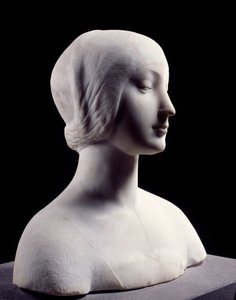Popiersie młodej kobiety o imieniu Beatrice d