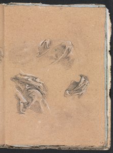 Szkicownik werona: Studia draperii strona 69, 1760.
