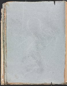 Szkicownik Verona: Studium postaci, strona 72, 1760. autorstwa Francesco Lorenzi