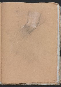 Szkicownik Verona: Prawa noga, strona 33, 1760. autorstwa Francesco Lorenzi