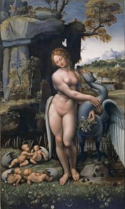 Leda i łabędź