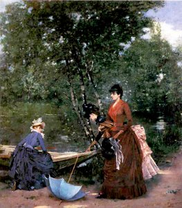 Panie w Bois de Boulogne, Paryż