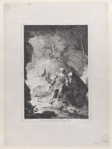 Św. Paweł Pustelnik i Św. 1784-1836. autorstwa Francesco Novelli