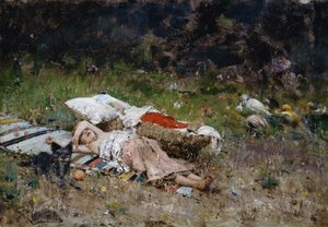 Plemię autorstwa Francesco Paolo Michetti