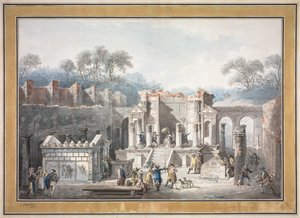 Świątynia Izydy w Pompejach, 1788.