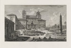 Willa Medici autorstwa Francesco Piranesi