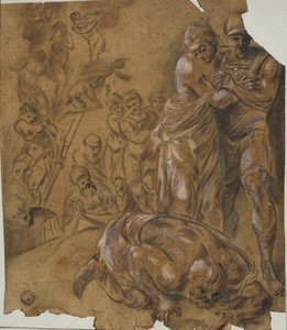 Powrót Agamemnona autorstwa Francesco Primaticcio