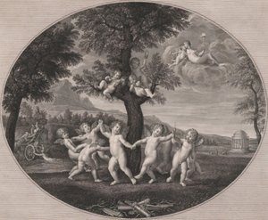 Amorki świętują gwałt na Prozerpinie, 1805-12.