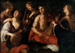Koncert, koniec XVI lub początek XVII wieku