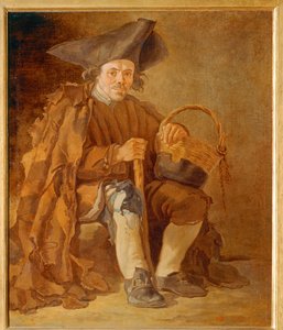 Vieil homme au chapeau - Biedny człowiek w kapeluszu ... autorstwa Francesco Sasso